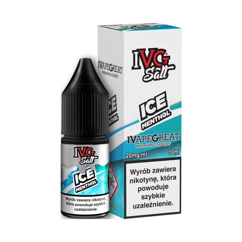 IVG Salt - Ice Menthol 20mg 10ml | BigVapoteur