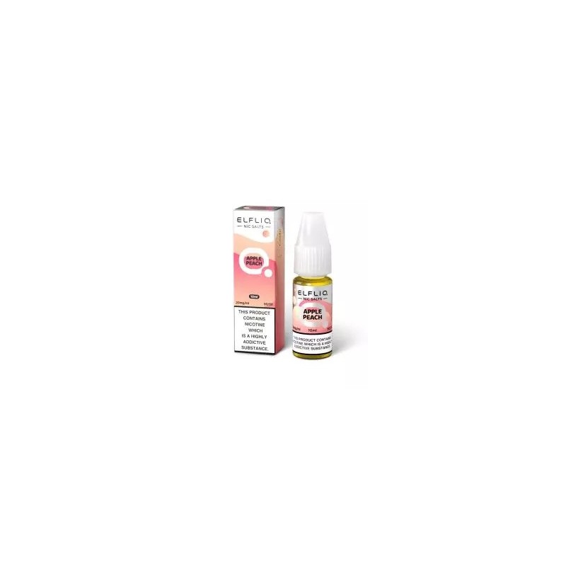 E-liquide ELFBAR ELFLIQ Salt - Pomme Pêche 20mg 10ml | BigVapoteur