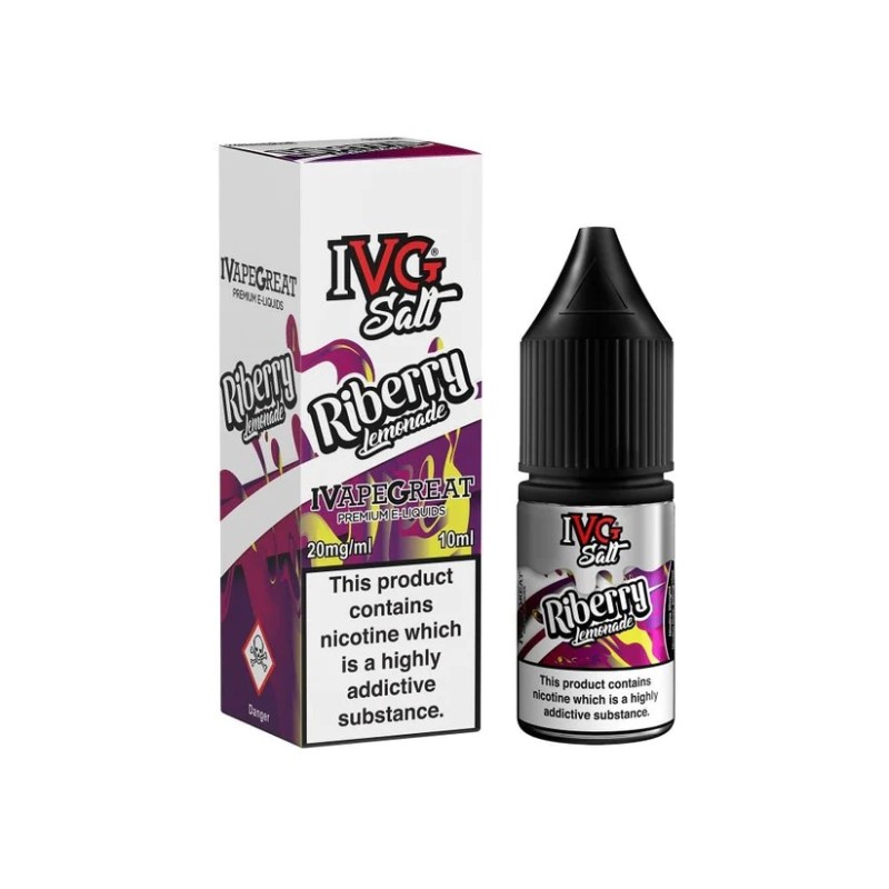 E-liquide IVG Salt - Riberry Lemonade 20mg 10ml | BigVapoteur