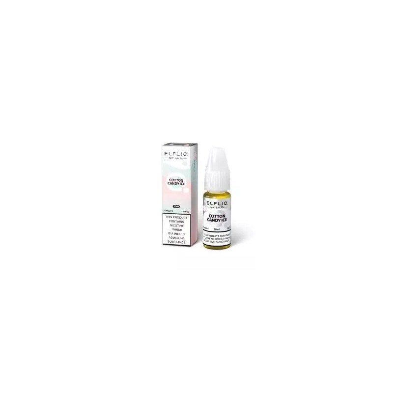 Elfbar Elfliq Salt (P&B Cloud) - Cotton Candy Ice 20mg 10ml | BigVapoteur