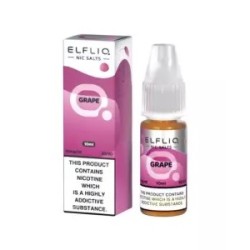 Elfbar Elfliq Salt - Grape 20mg 10ml | BigVapoteur