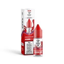 E-liquid Crystal Clear Salts - Strawberry Kiwi 20mg 10ml | BigVapoteur