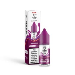 E-liquide Crystal Clear Salts – Raisin Juteux 20mg 10ml | BigVapoteur