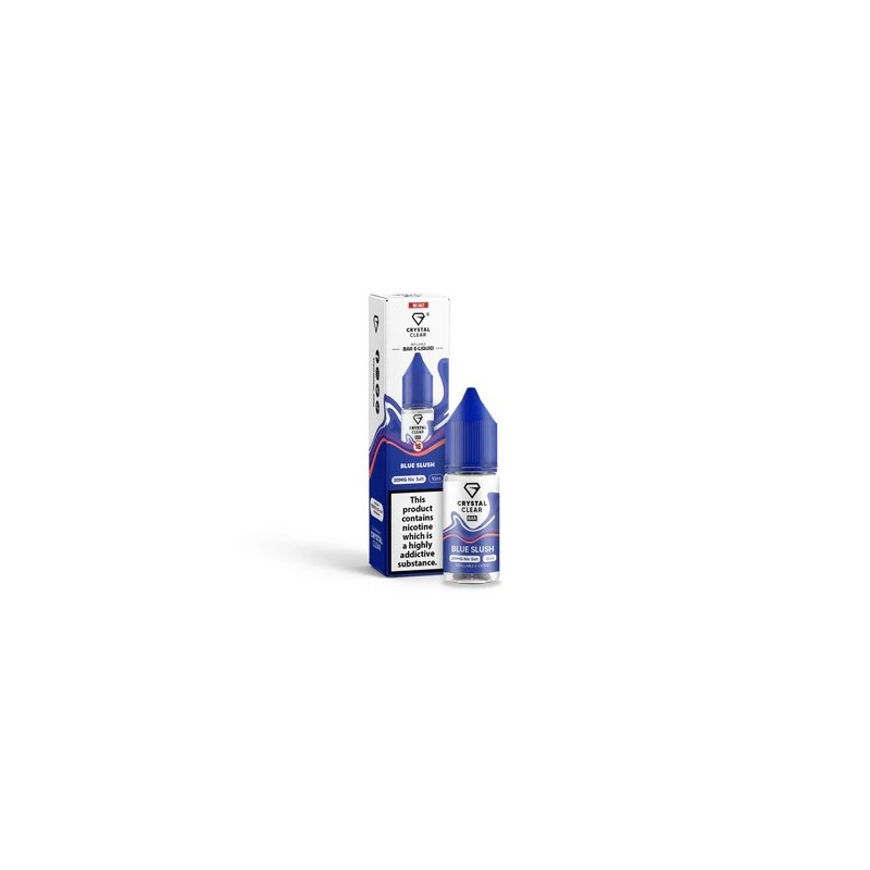 E-liquid Crystal Clear Salts – Blue Slush 20mg 10ml | BigVapoteur