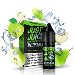 E-liquide Just Juice Salts - Pomme Poire Glacé 20mg 10ml | BigVapoteur
