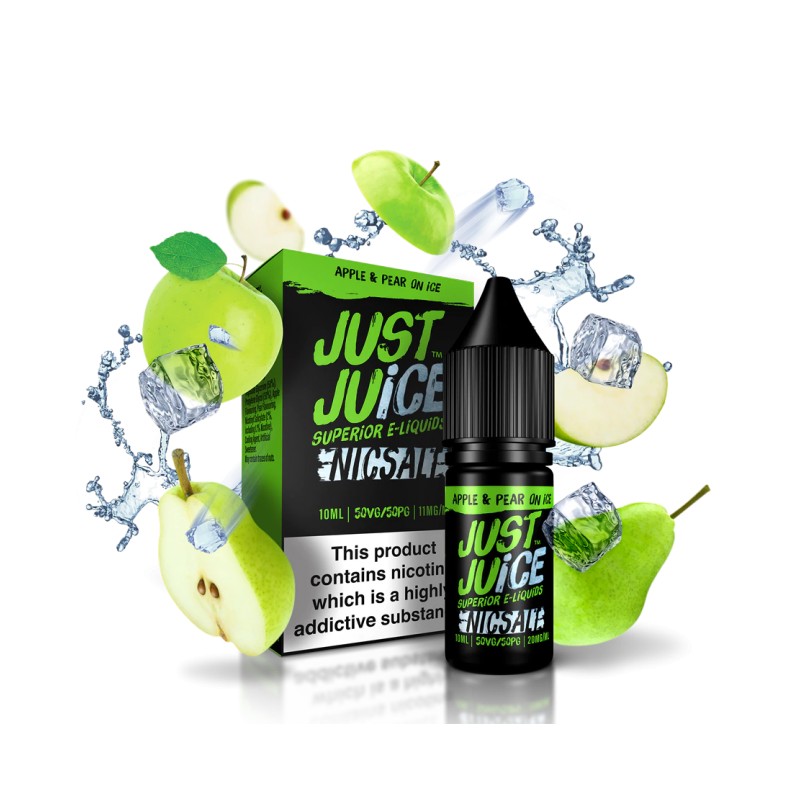 Just Juice Salts - Apple Pear Ice 20mg 10ml | BigVapoteur