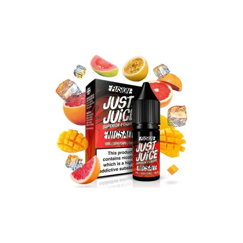 Just Juice Fusion Salts - Blood Orange Mango On Ice 20mg 10ml | BigVapoteur