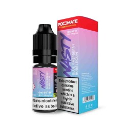E-liquide Nasty Salts - Blue Raspberry Bubblegum 20mg 10ml | BigVapoteur