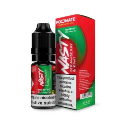 Nasty Salts - Strawberry & Kiwi 20mg 10ml | BigVapoteur