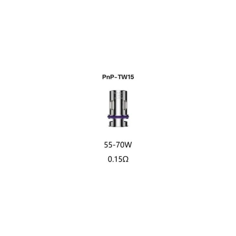Résistance VOOPOO PnP TW15 0,15 OHM | Bigvapoteur