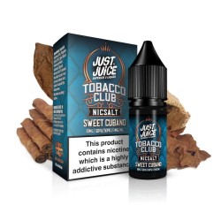 E-liquide Just Juice Salts - Tabac Cubano 20mg 10ml | BigVapoteur