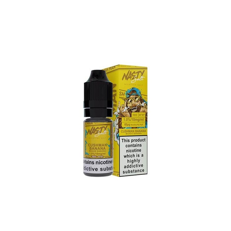 E-liquide Nasty Salts - Cush Man Banana 20mg 10ml | BigVapoteur