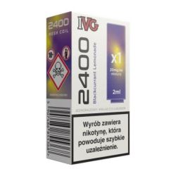IVG 2400 Pod Czarna Porzeczka Lemoniada 20mg 2ml | Bigvapoteur