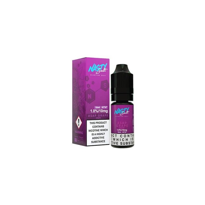 Liquid Nasty Salts - Grape 20mg 10ml | BigVapoteur