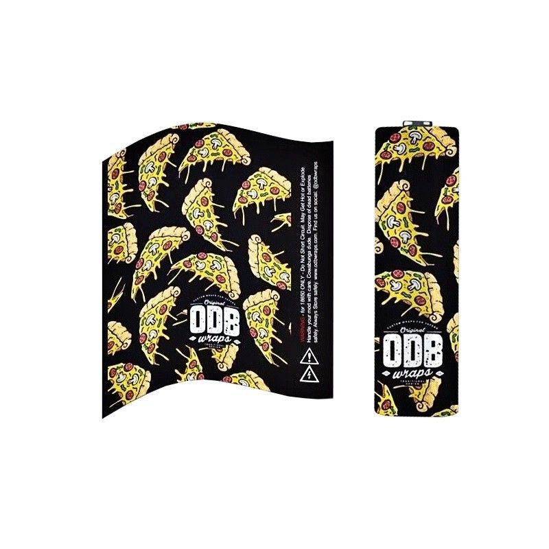 T-shirt thermorétractable - Pizza - pour batterie 18650 | Bigvapoteur