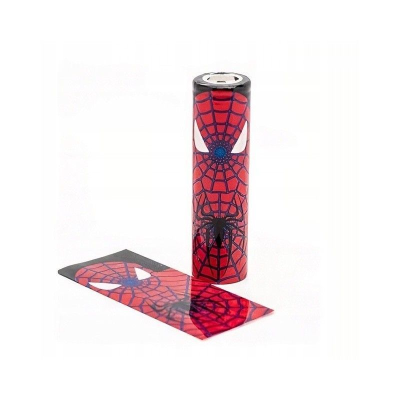 Koszulka Termokurczliwa - Spiderman - na akumulator 18650 | Bigvapoteur