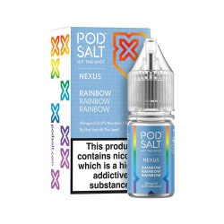 E-liquide Pod Salt NEXUS 20mg 10ml - Rainbow | BigVapoteur