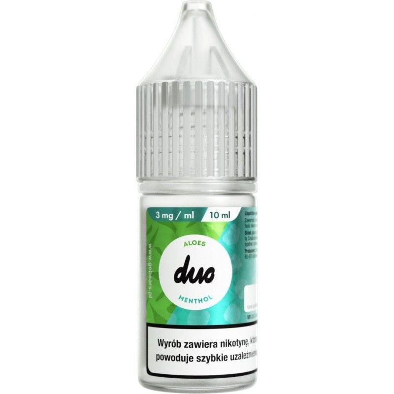 Liquid Duo Nicotine 10ml - Aloe Menthol 3mg | Bigvapoteur