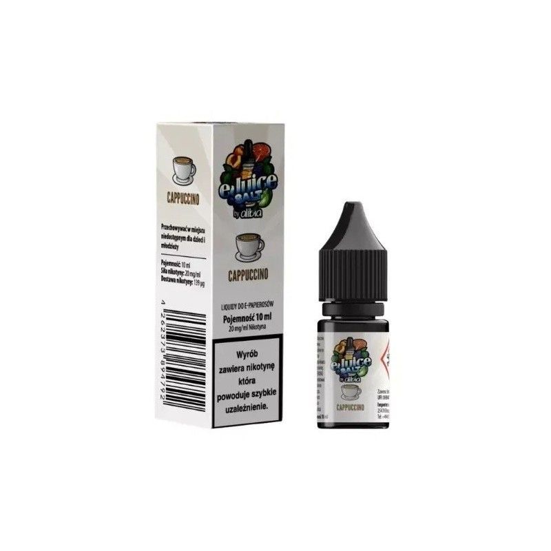Liquid EJUICE Salt 20mg 10ml - Cappuccino | Bigvapoteur