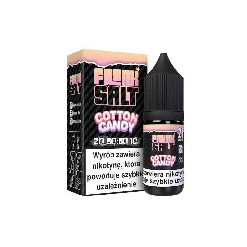 Liquid Frunk Salt 20 mg 10 ml - Cotton Candy | Bigvapoteur