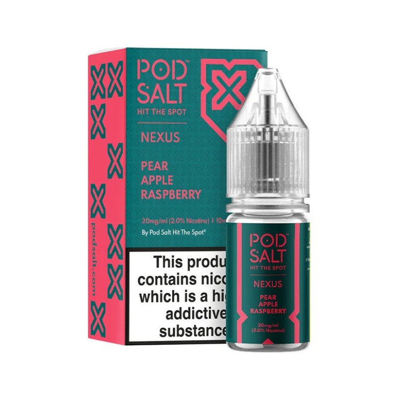 Liquid Pod Salt NEXUS 20mg 10ml - Pear Apple Raspberry | BigVapoteur