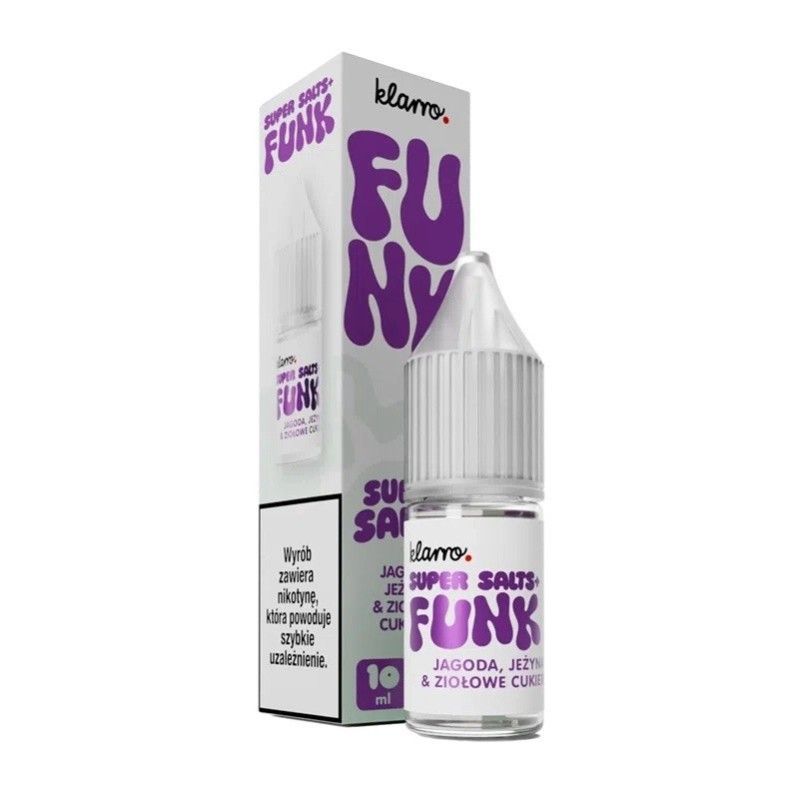 Liquid Klarro Funk Super Salts+ - Blueberry Blackberry & Herbal Candy | Bigvapoteur