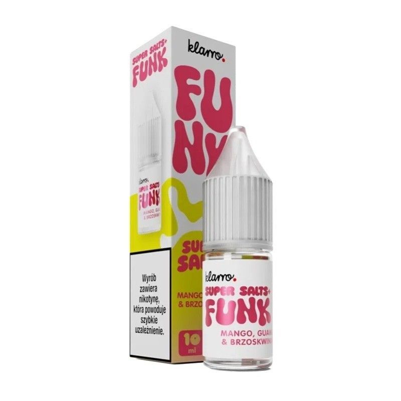 Liquid Klarro Funk Super Salts+ - Mango Guava & Peach | Bigvapoteur