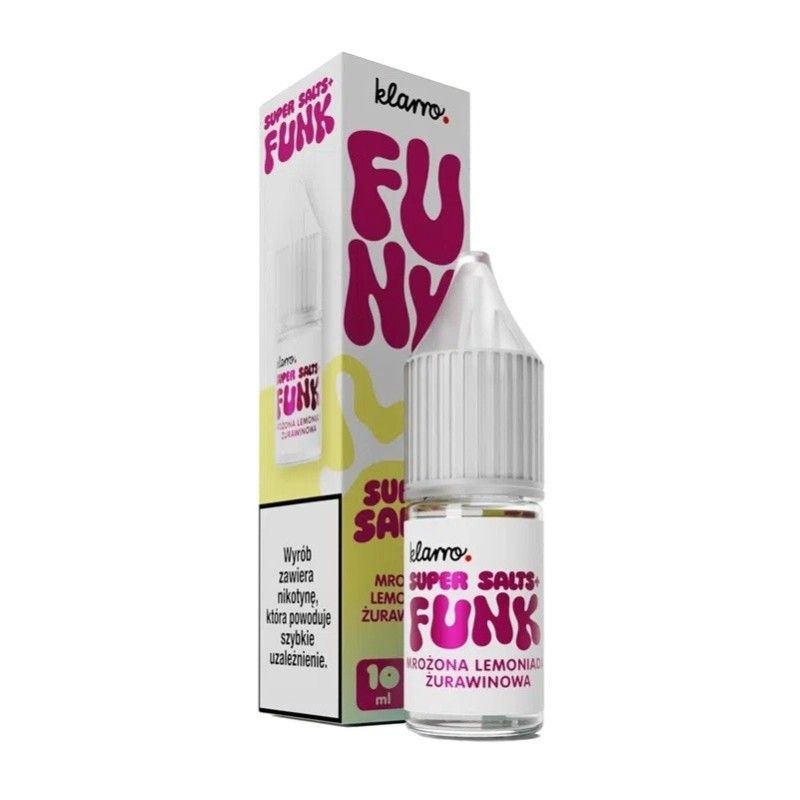 Liquid Klarro Funk Super Salts+ - Mrożona Lemoniada Żurawinowa | Bigvapoteur
