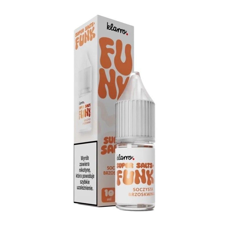 Liquid Klarro Funk Super Salts+ - Pêche Juteuse | Bigvapoteur