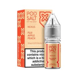 E-liquide Pod Salt NEXUS 20mg 10ml - Pomme Fuji Pêche | BigVapoteur