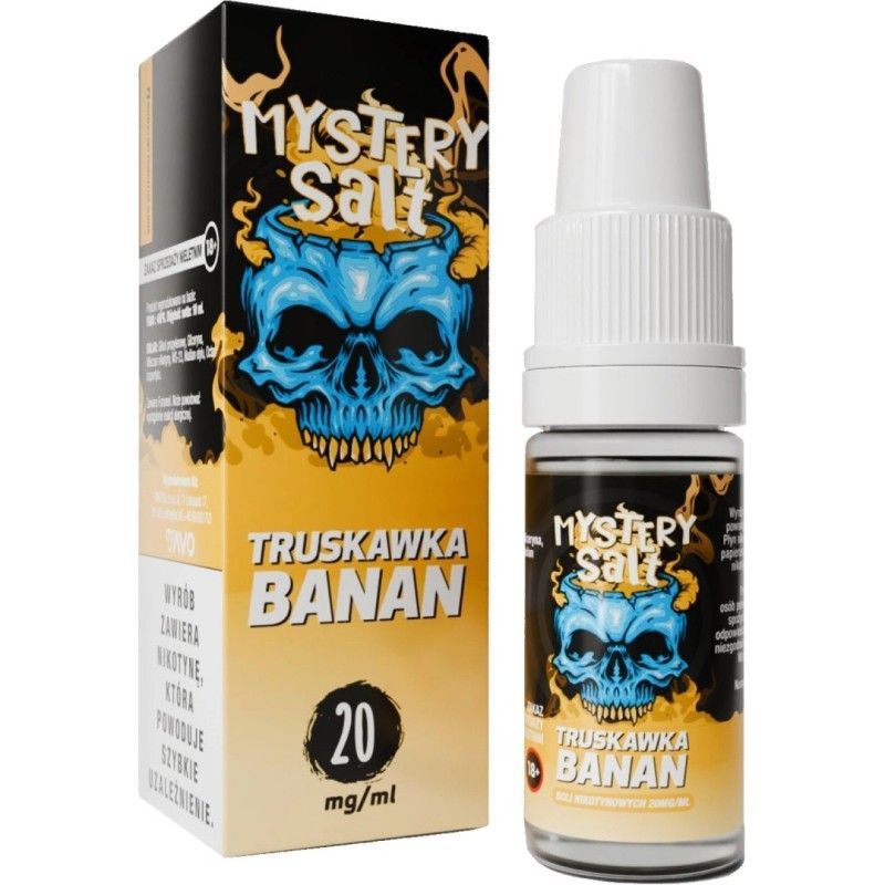 Liquid Mystery Salt - 10ml Truskawka Banan 20mg | Bigvapoteur