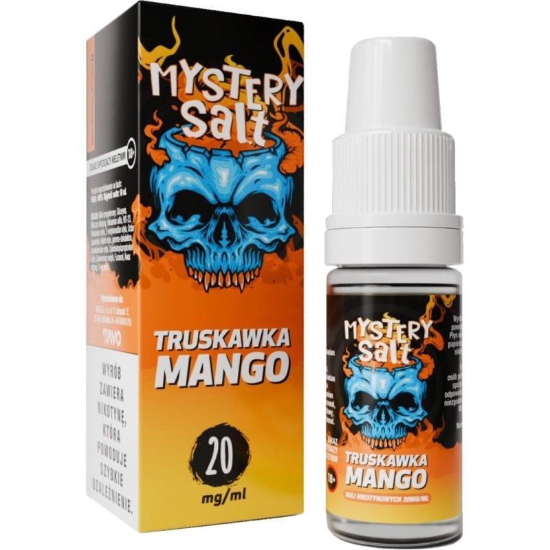 Liquid Mystery Salt - 10ml Strawberry Mango 20mg | Bigvapoteur