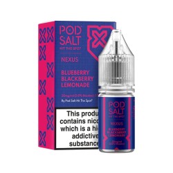Pod Salt NEXUS 20mg 10ml - Blueberry Blackberry Lemonade | BigVapoteur