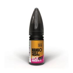 Liquid RIOT Salt 10ml - Mangue Pêche Ananas 20mg | Bigvapoteur