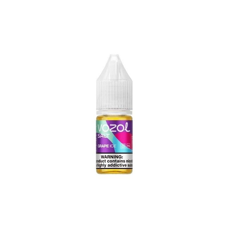 Liquid Salt Vozol 10 ml - Grape Ice 20 mg | Bigvapoteur