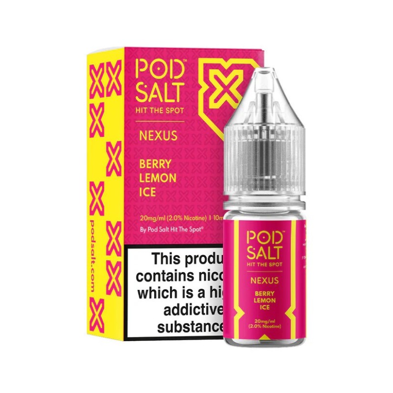 Pod Salt NEXUS 20mg 10ml - Berry Lemon Ice | BigVapoteur