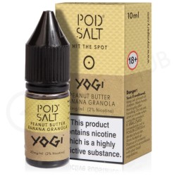 E-liquide Pod Salt NEXUS 20mg 10ml - Yogi Beurre de Cacahuète | BigVapoteur