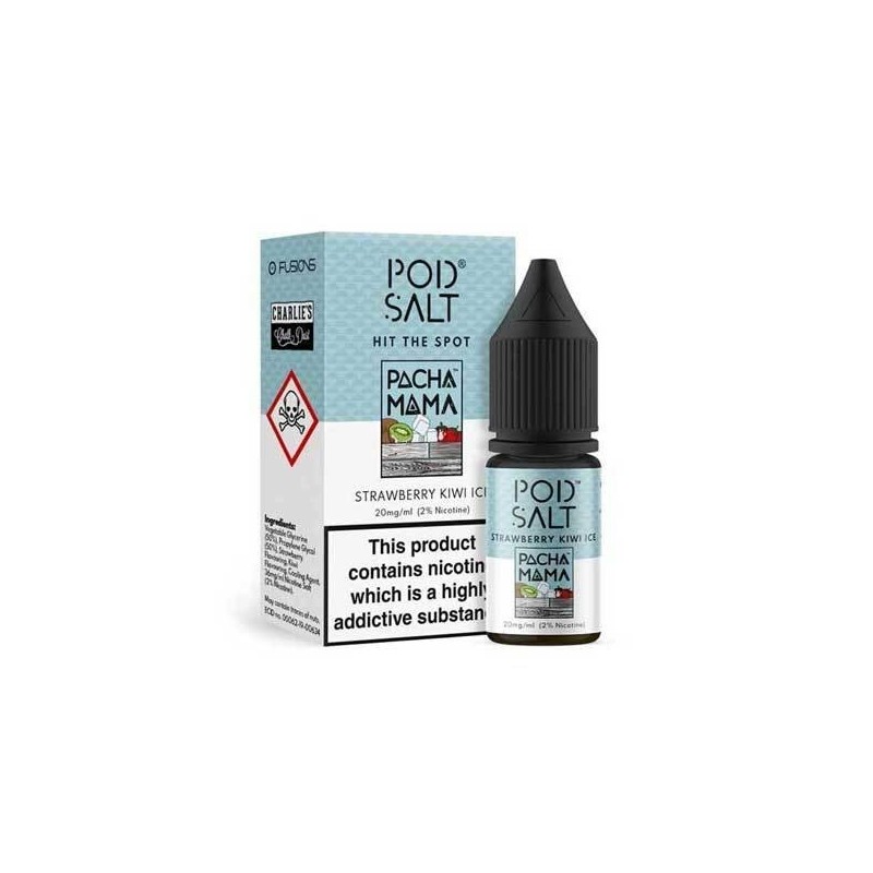 Pod Salt NEXUS 20mg 10ml - Strawberry Kiwi Ice | BigVapoteur