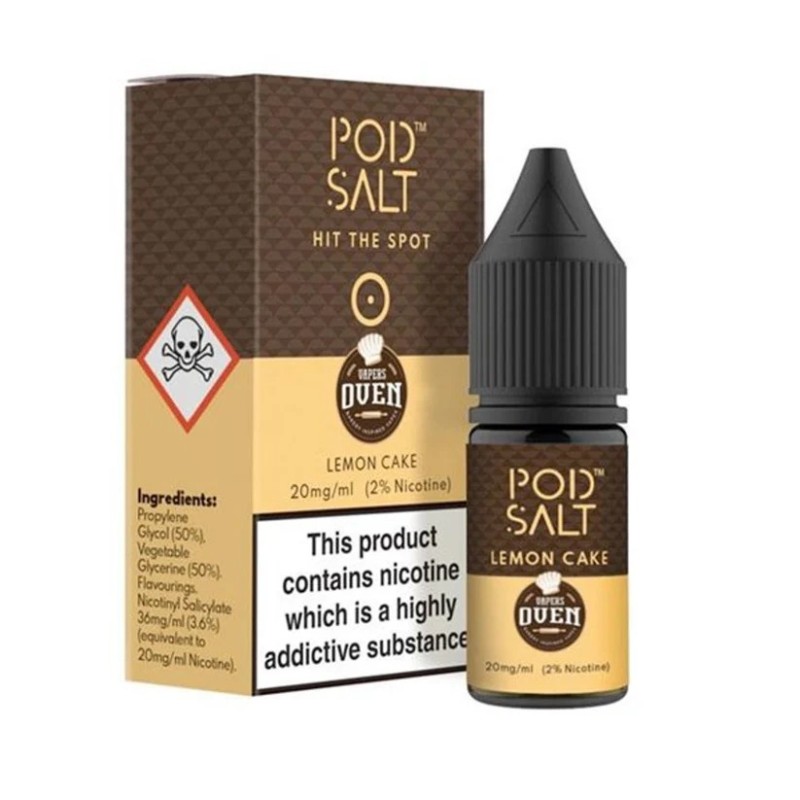 Pod Salt NEXUS 20mg 10ml - Lemon Cake | BigVapoteur