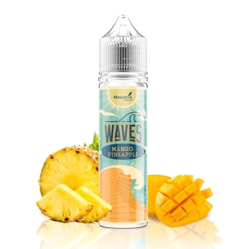 Longfill Omerta - Waves Mango Pineapple 20/60ml | Bigvapoteur