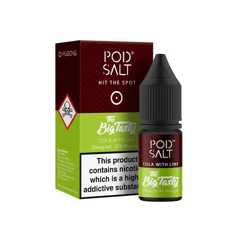 Pod Salt NEXUS 20mg 10ml - Cola & Lime | BigVapoteur