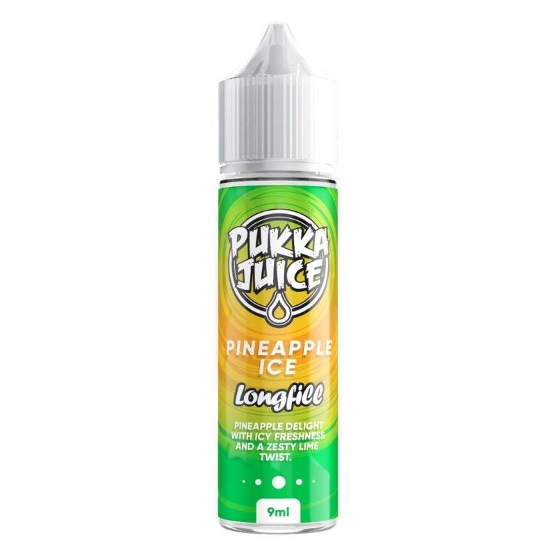 Longfill Pukka Juice 9/60ml - Pineapple Ice | Bigvapoteur