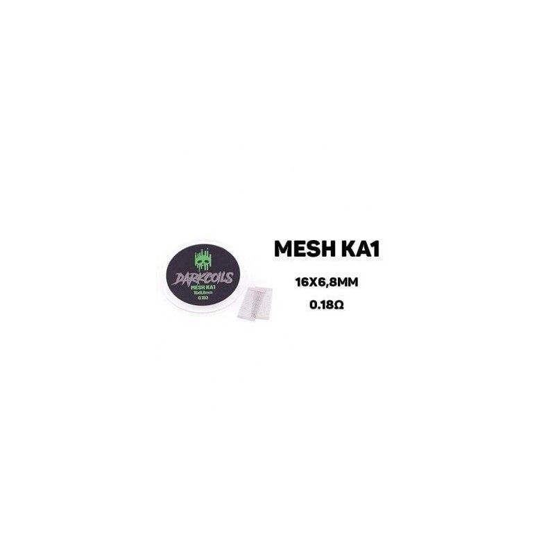 Grille DARK COILS - MESH KA1 16x6,8mm 0,18ohm (2pcs) | Bigvapoteur