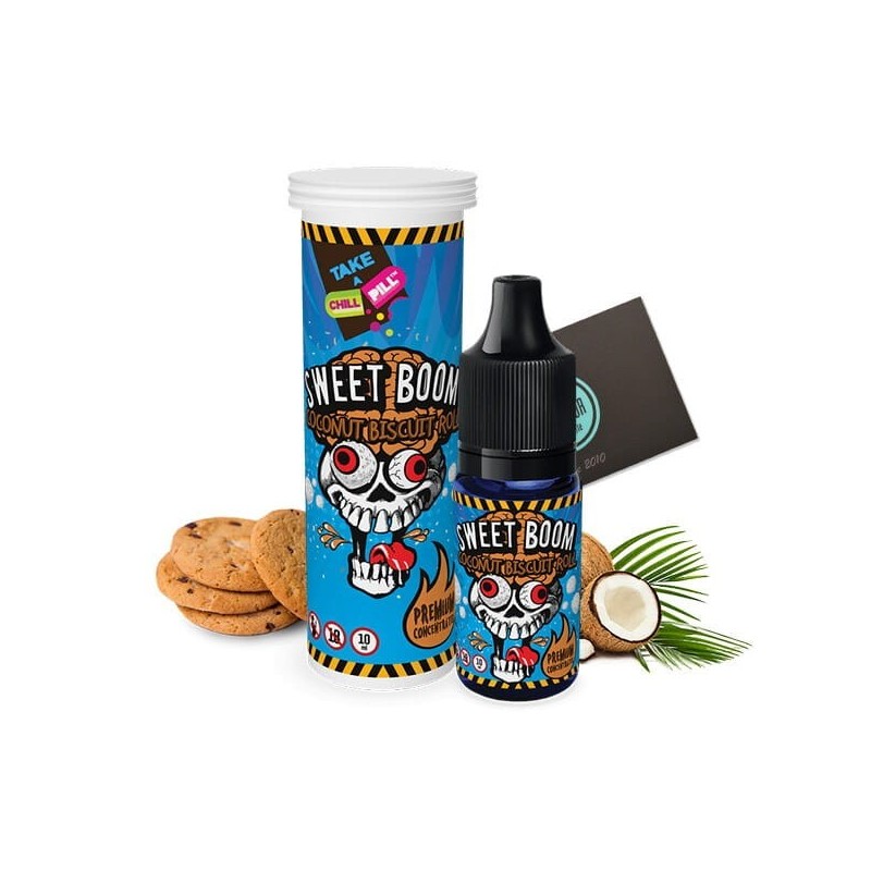 Chill Pill Flavor 10ml - Coconut Biscuit | BigVapoteur