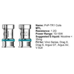 VooPoo Vinci Pod PnP TR1 1.2ohm Heating Element | Bigvapoteur