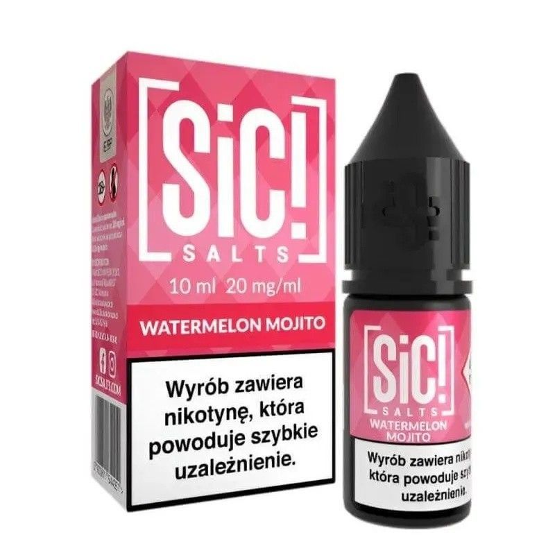 Liquid Sic Salts 10ml - Arbuzowe Mojito 20mg | Bigvapoteur