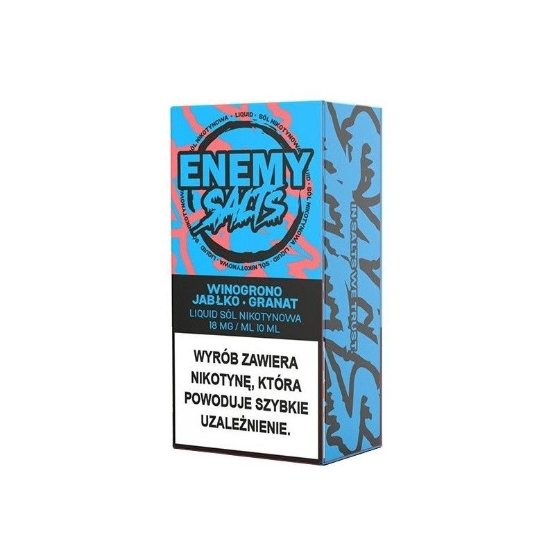 Liquid Enemy Salts - Grape Apple Pomegranate 18mg | Bigvapoteur