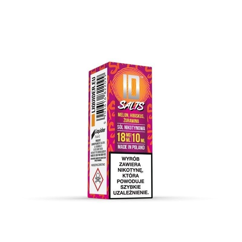 Liquid ID Salt - 10ml Melon Hibiscus Canneberge 18mg | Bigvapoteur