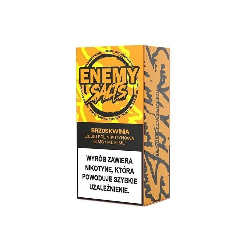 Liquid Enemy Salts - Pêche 18mg | Bigvapoteur