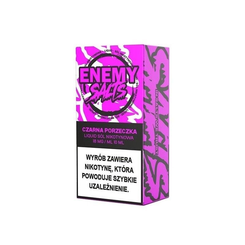 Liquid Enemy Salts - Czarna Porzeczka 18mg | Bigvapoteur